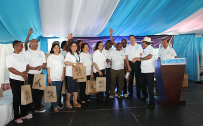 PRIME BANK STAFF CELEBRATE 25 YEARS