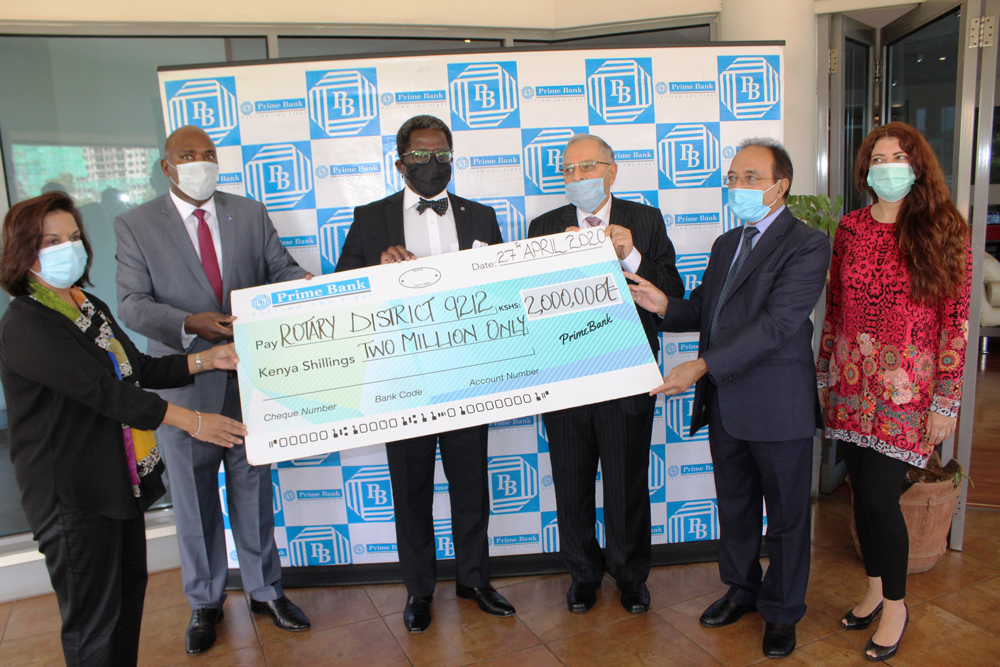 rotary donation handover ceremony