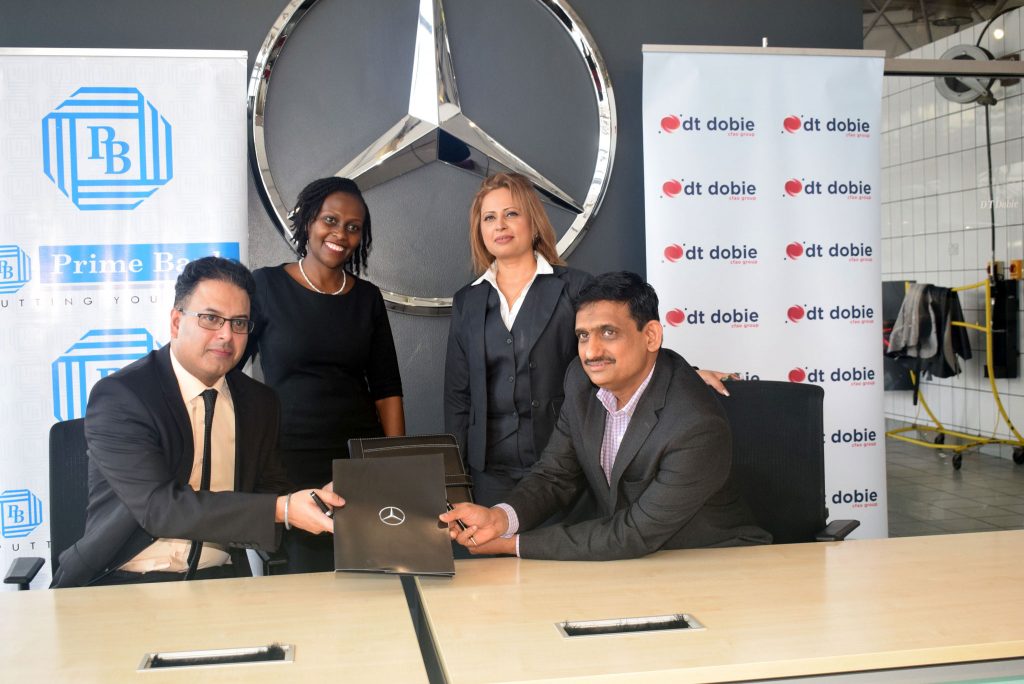 PRIME BANK AND DT DOBIE IN CHRISTMAS DEAL FOR HIGH END MERCEDES MODELS