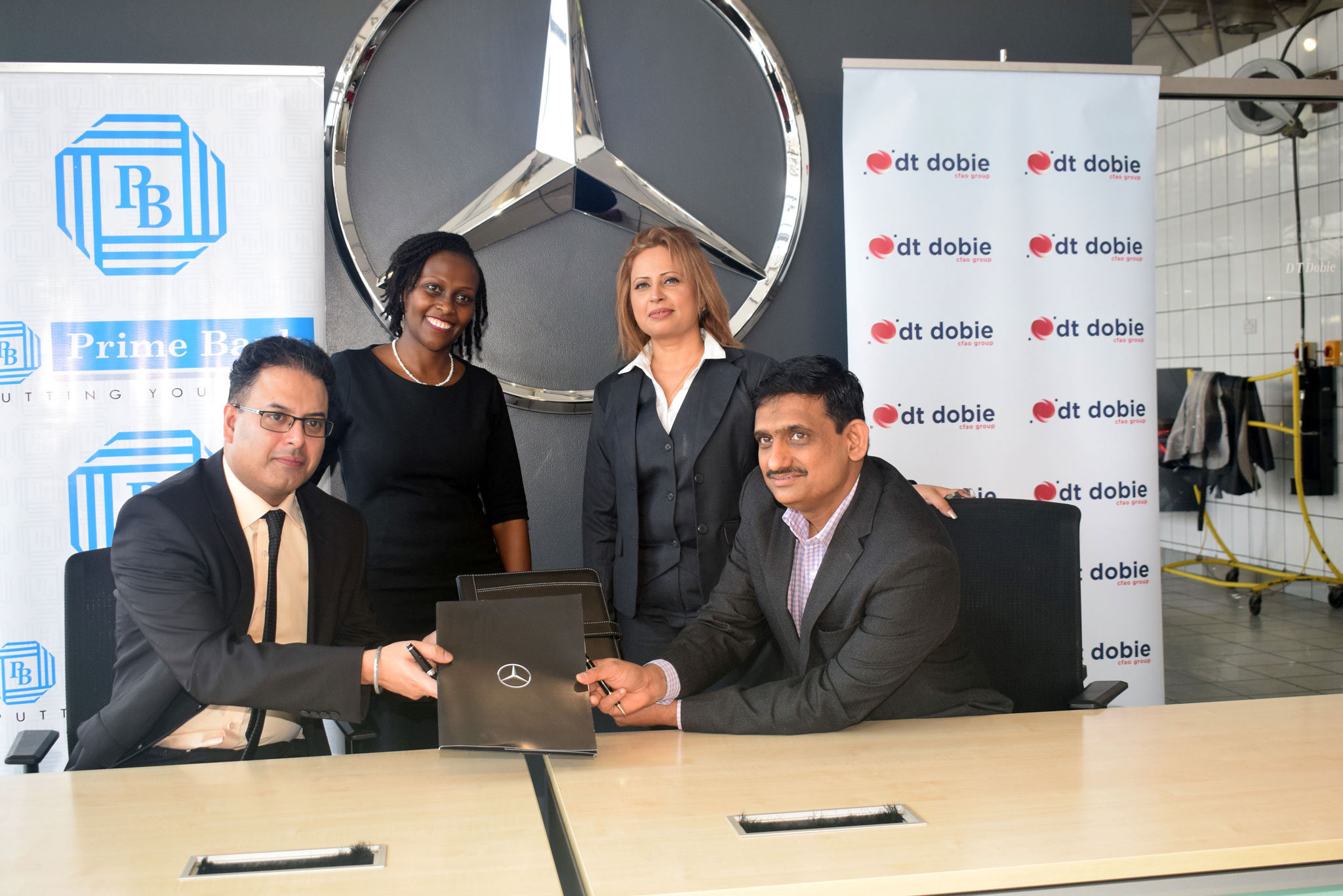 PRIME BANK AND DT DOBIE IN CHRISTMAS DEAL FOR HIGH END MERCEDES MODELS