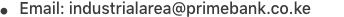 prime bank industrial email