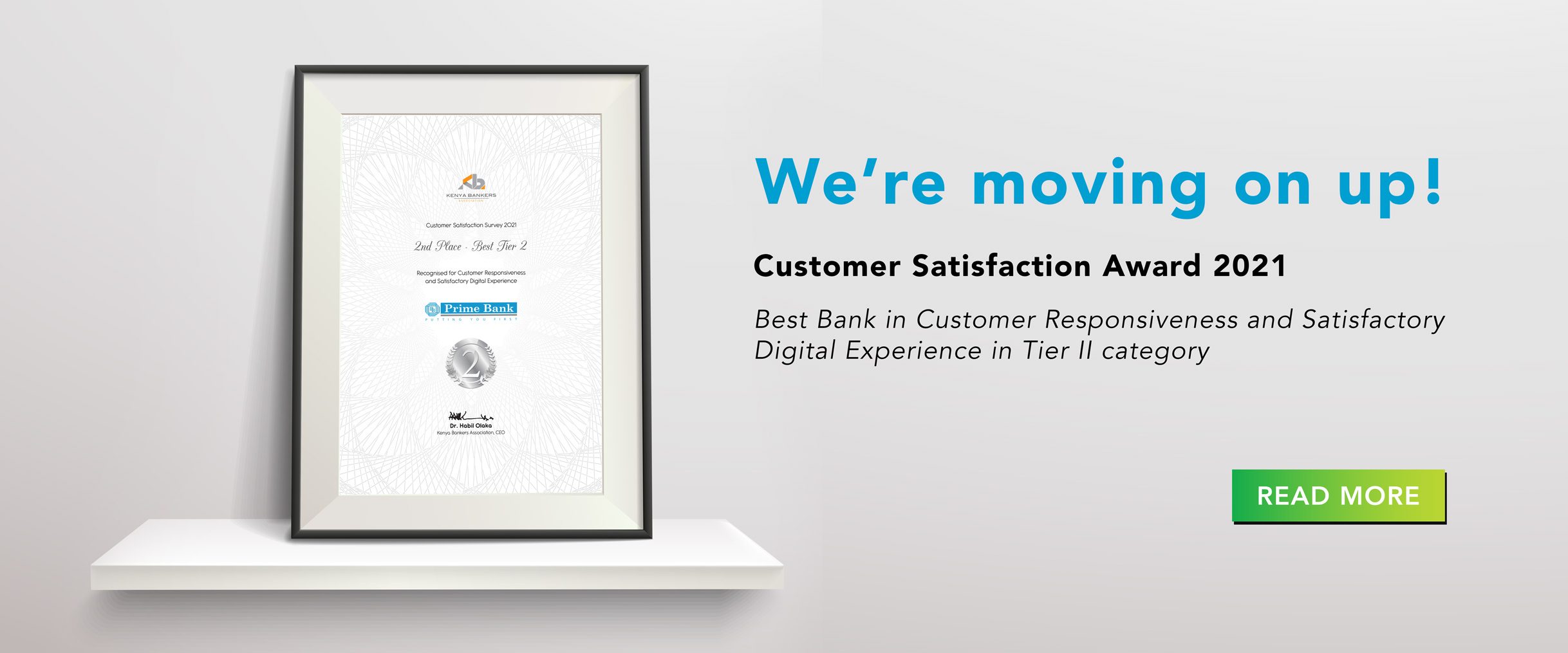 PRIME BANK KBA